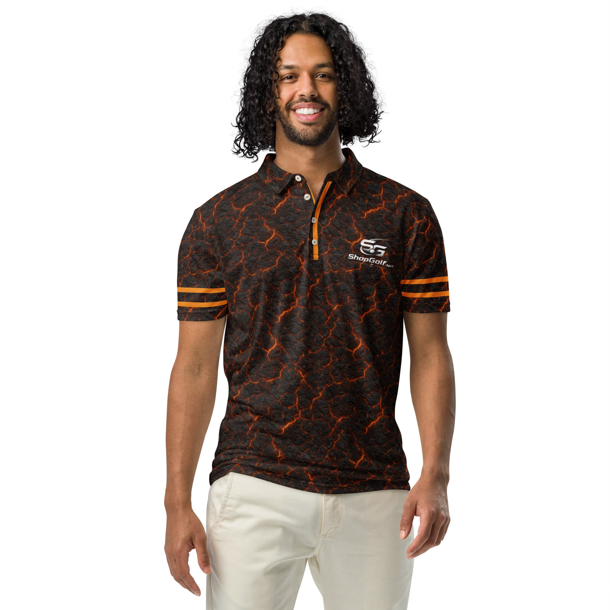 Lava Ignite Golf Polo Shirt (Uni-Sex) - Image 4