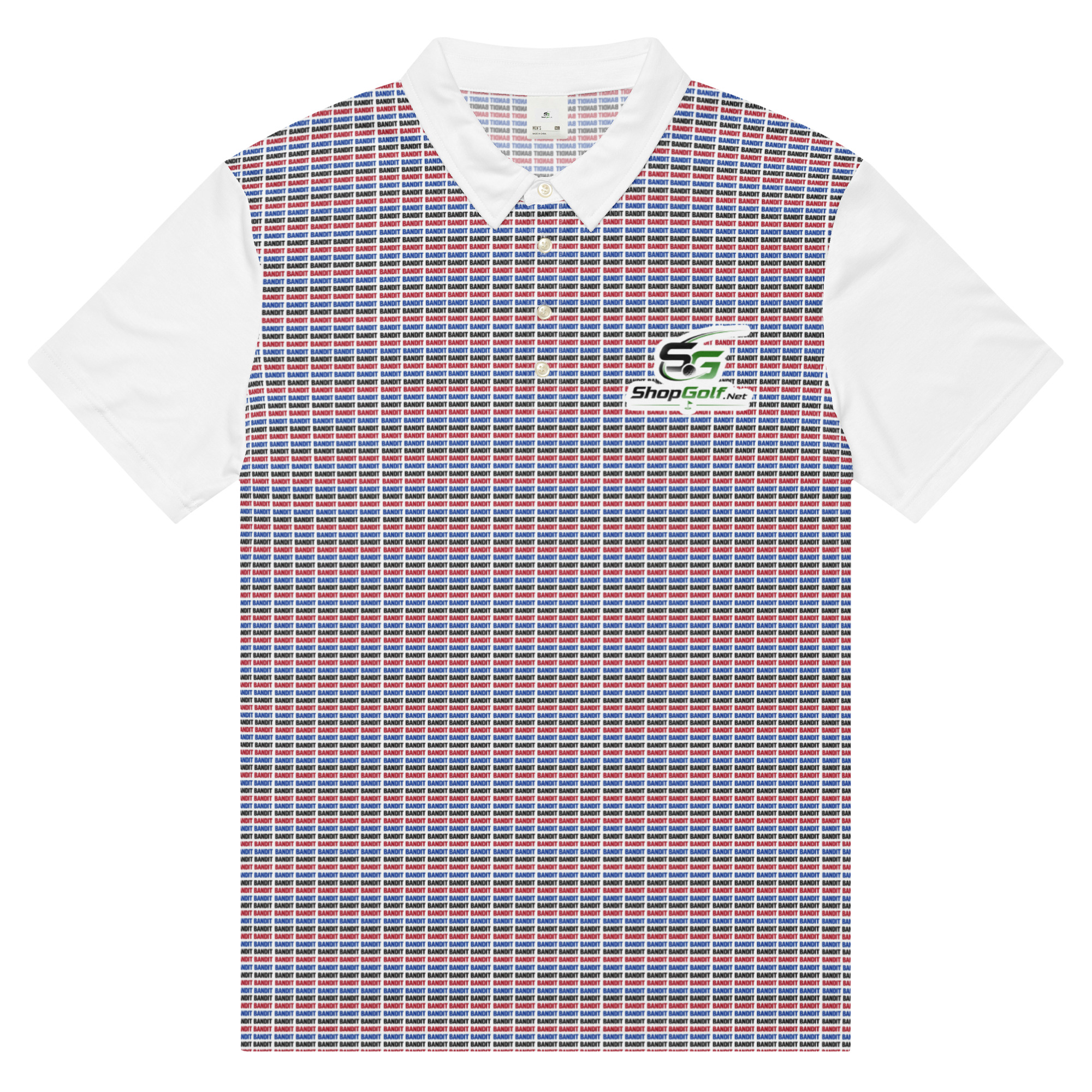Bandit Lines Golf Polo (Uni-Sex) - Image 6