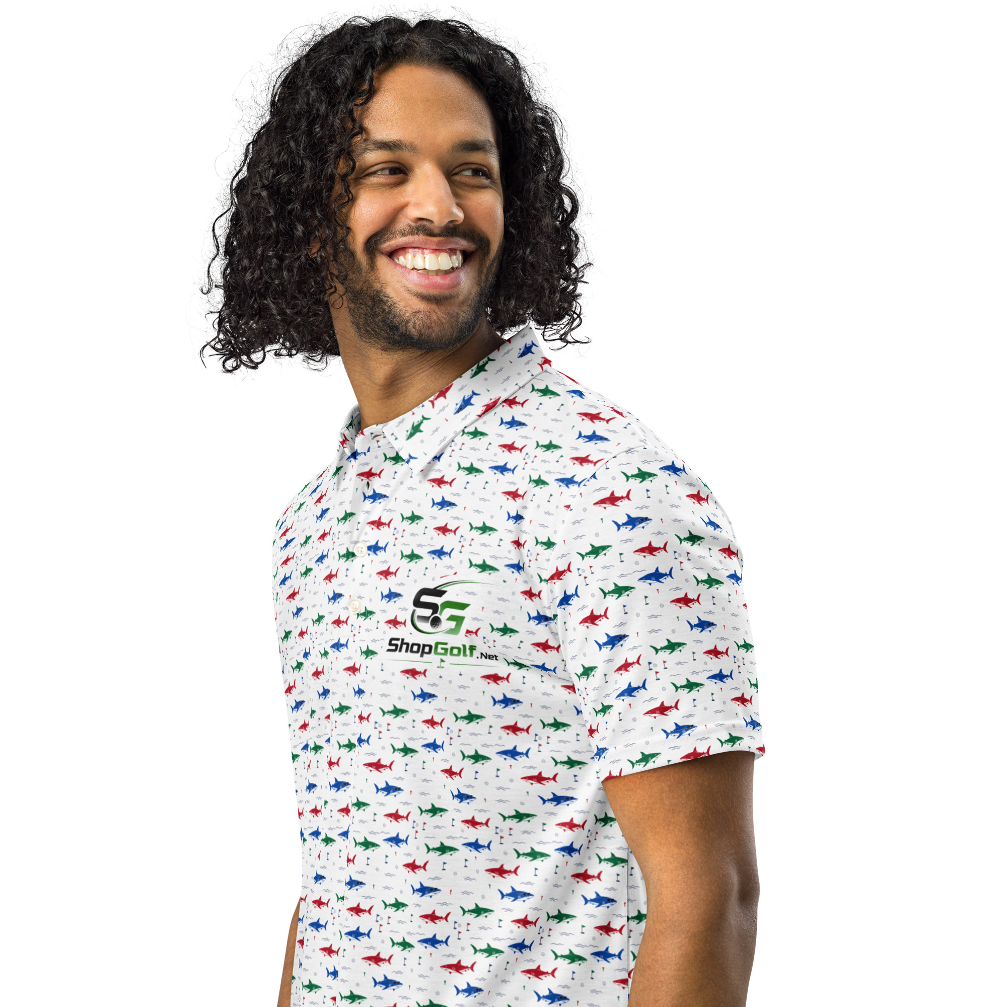 The Shark Golf Polo (Uni-Sex) - Image 3