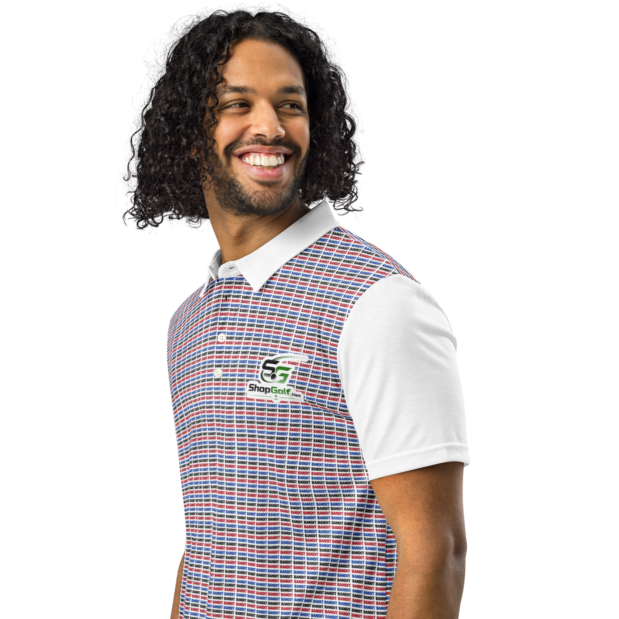 Bandit Lines Golf Polo (Uni-Sex) - Image 4